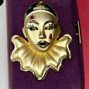 Decorative Clown Brooch